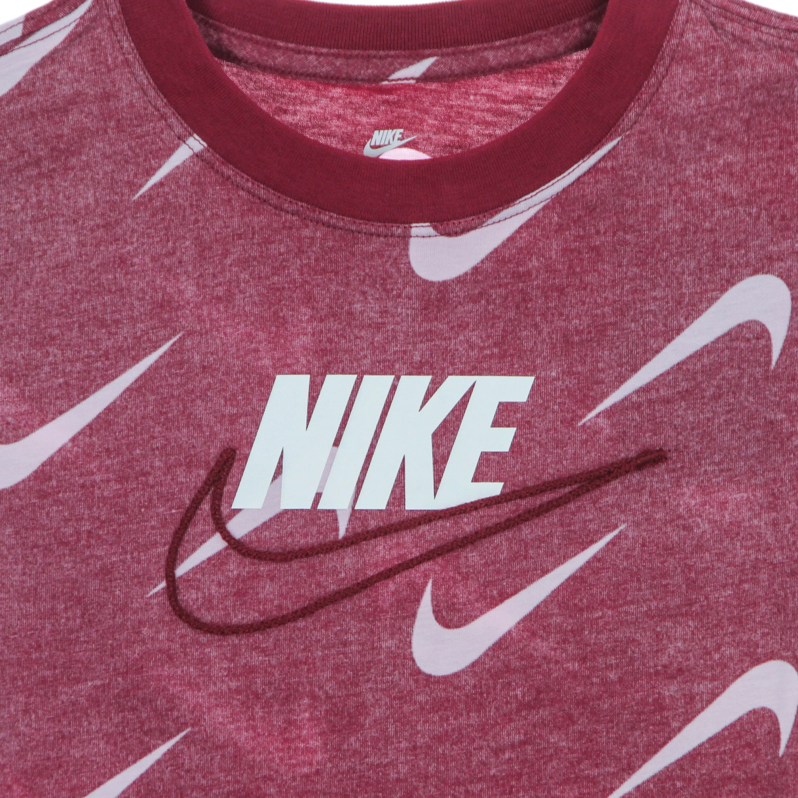 Maglietta Ragazzo Tee Rush Maroon