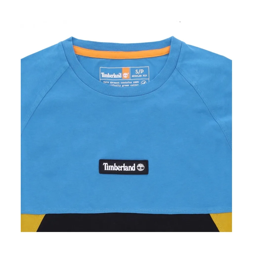 maglietta uomo cut sew tee SEA OF BELIZE/BLACK