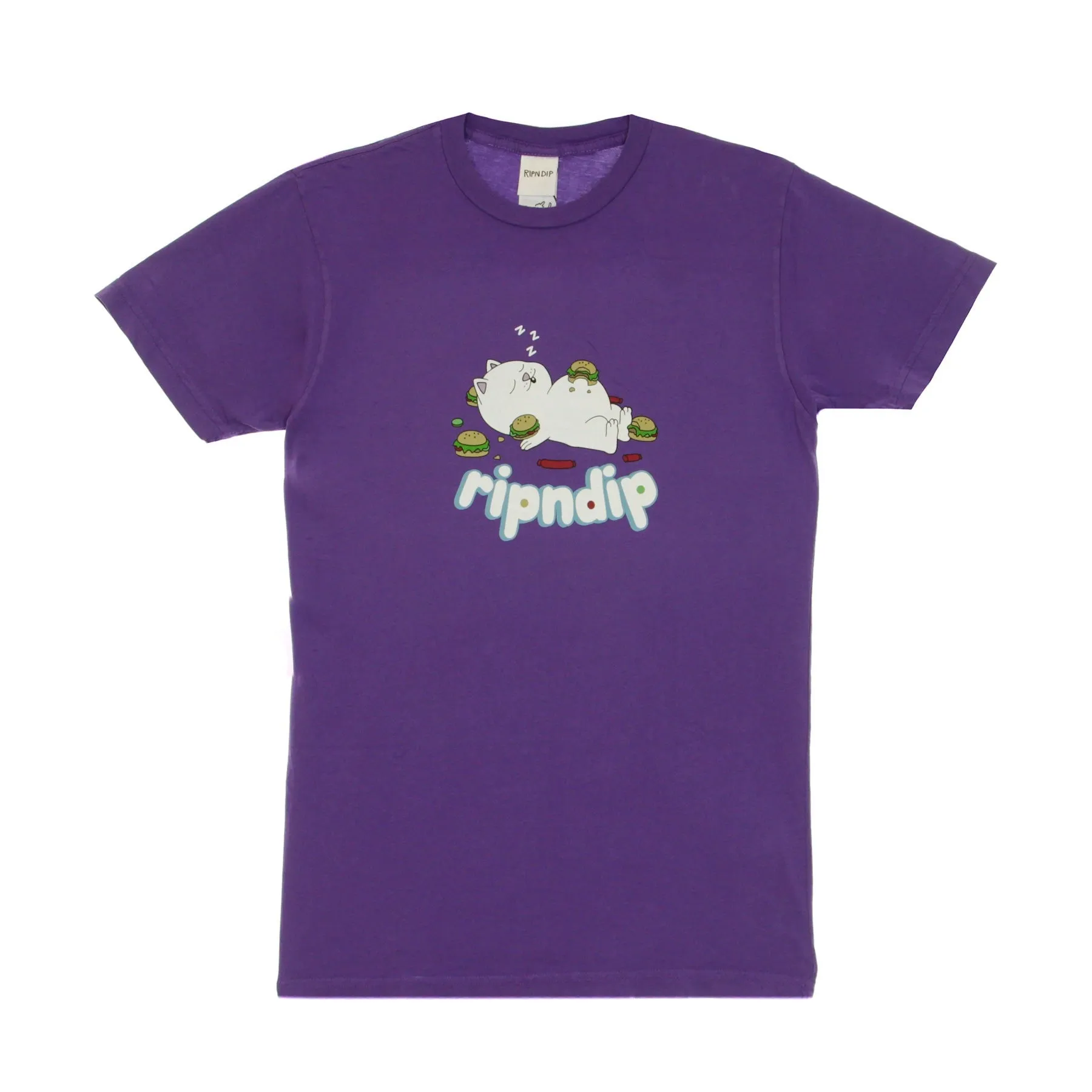 Maglietta Uomo Fat Hungry Baby Tee Purple