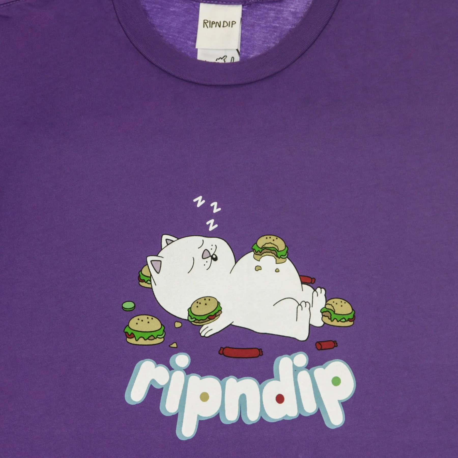 Maglietta Uomo Fat Hungry Baby Tee Purple