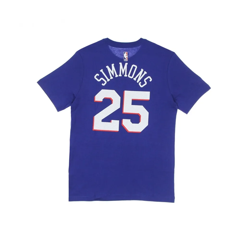maglietta uomo nba essential tee no 25 ben simmons phi76e RUSH BLUE