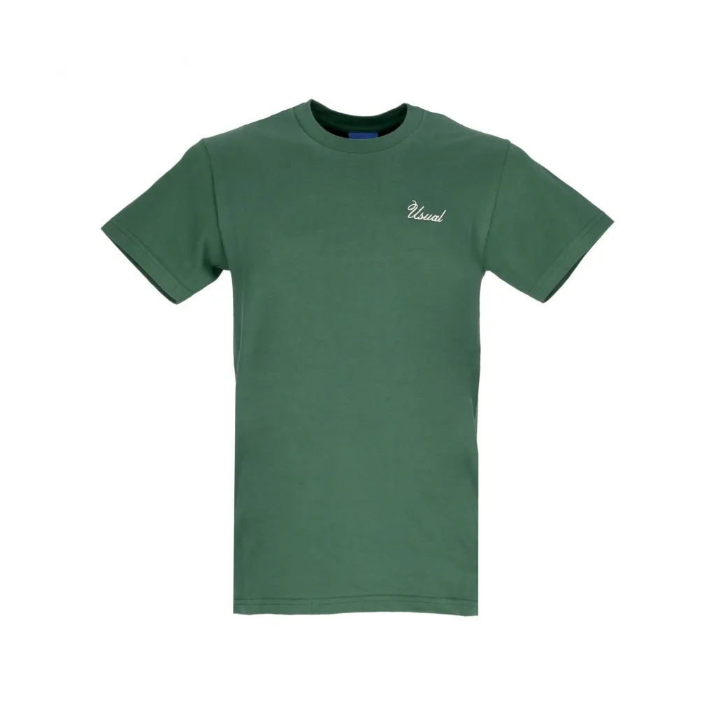 maglietta uomo signature tee BOTTLE GREEN
