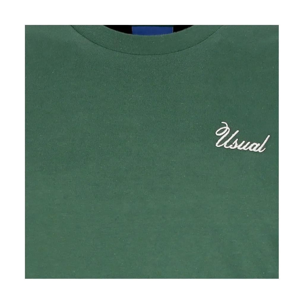 maglietta uomo signature tee BOTTLE GREEN