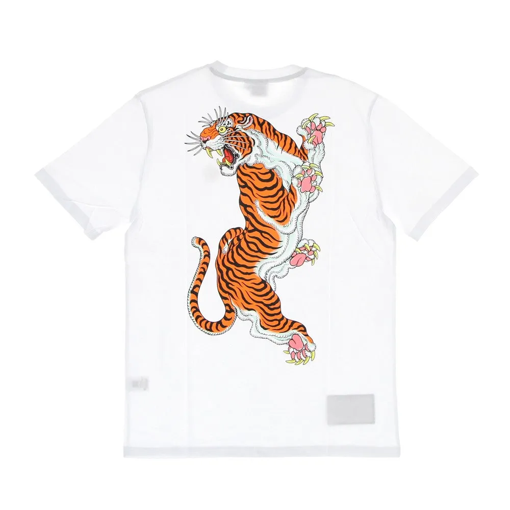 Maglietta Uomo Tigre Tee White