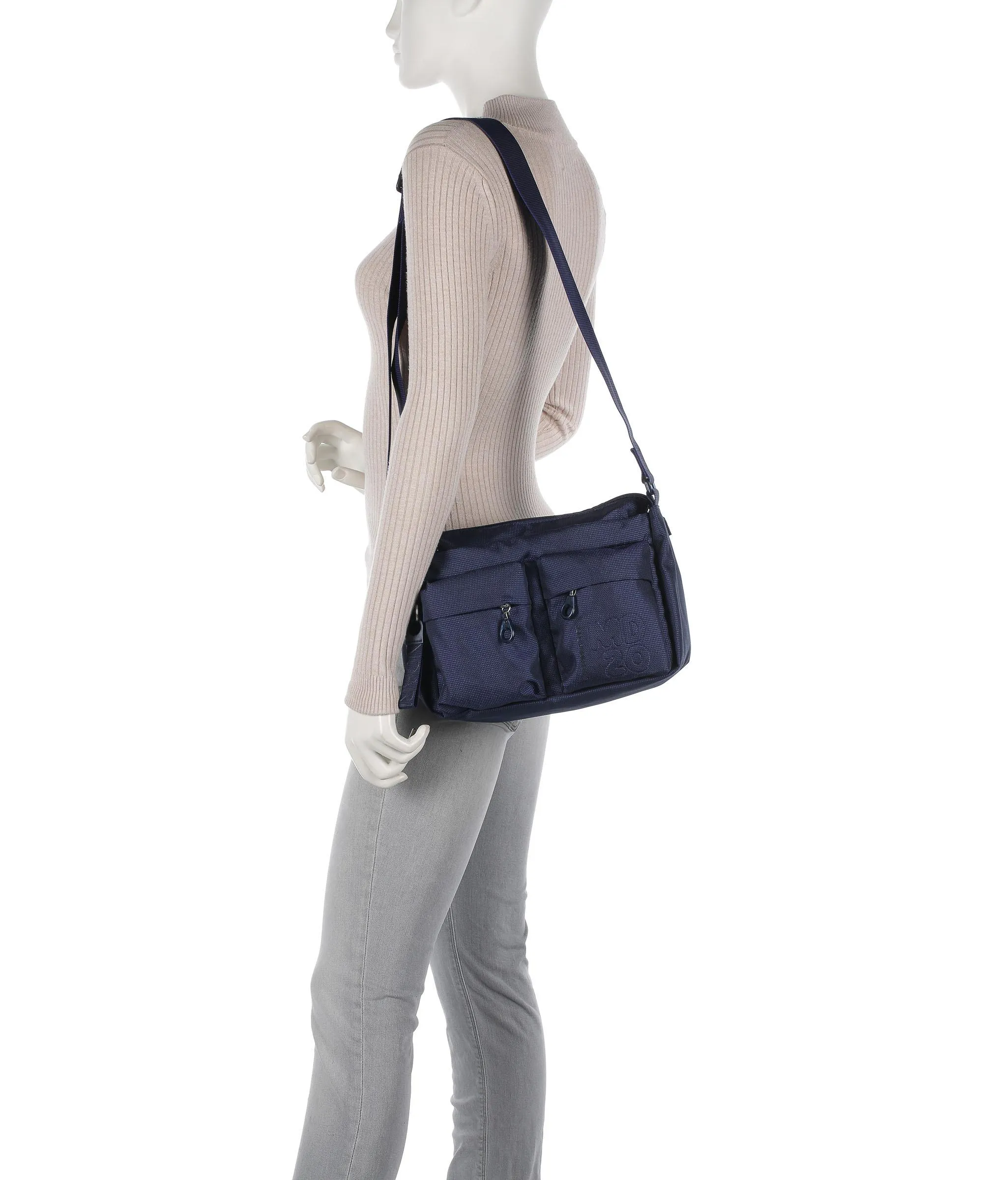  Mandarina Duck MD20 Borsa a spalla poliestere blu scuro  