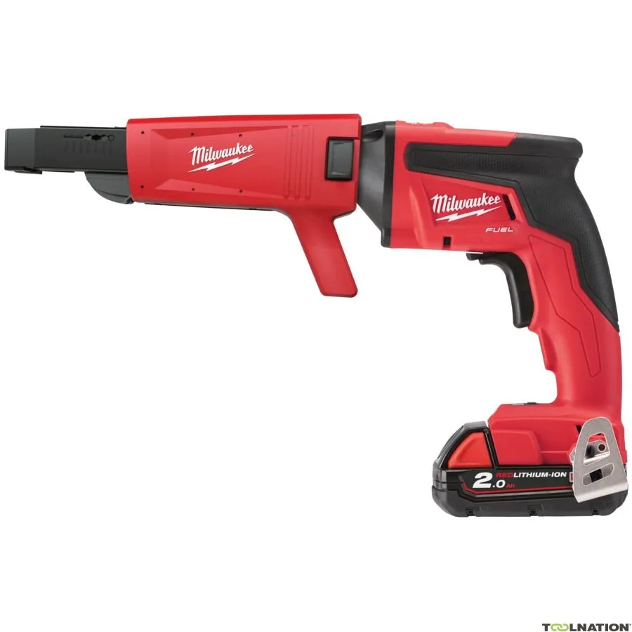 Milwaukee 4933459199 M18 FSGC-202X Avvitatore per cartongesso con attacco 18V 2.0Ah Li-Ion in HD-Box