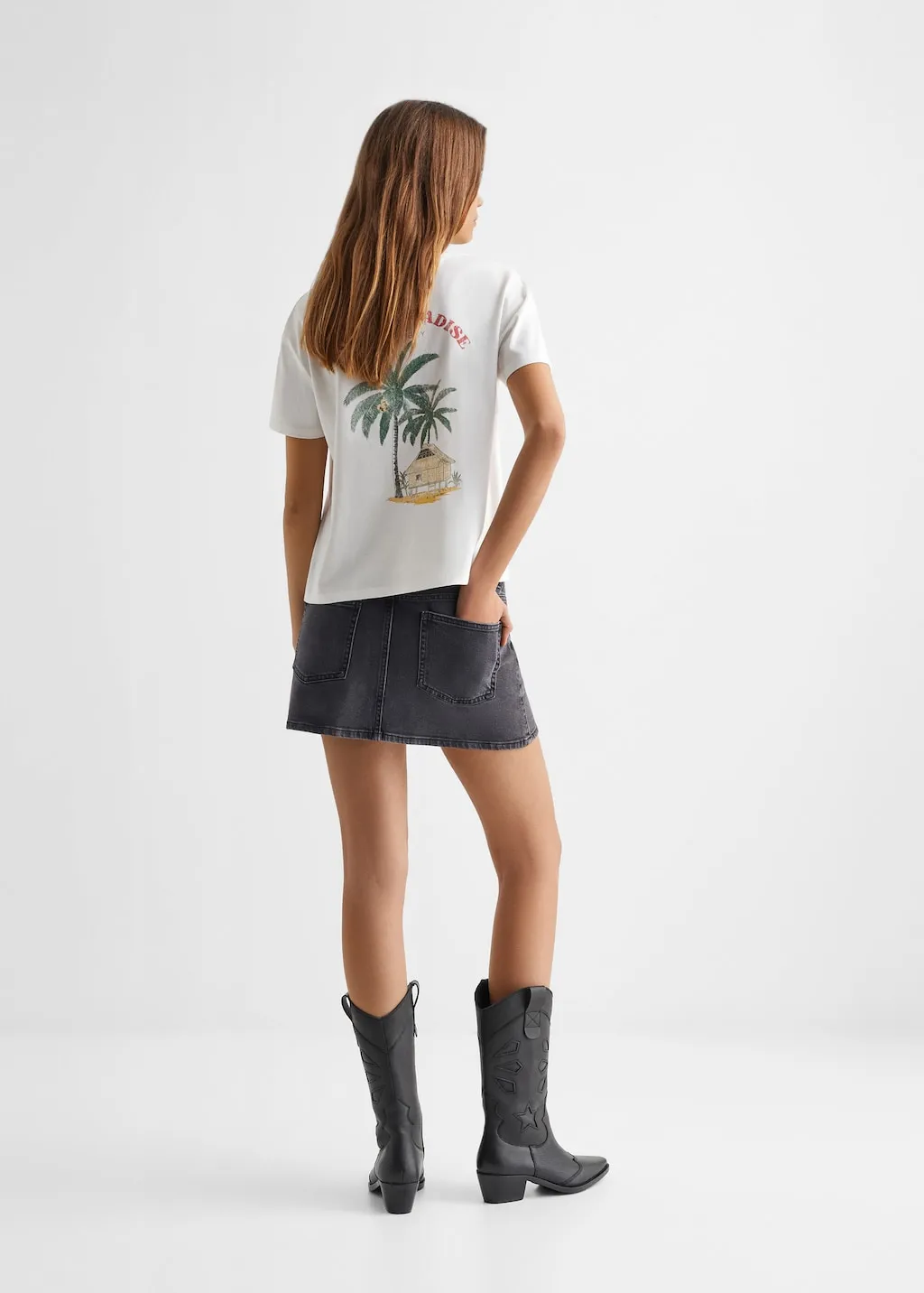 Minigonna denim