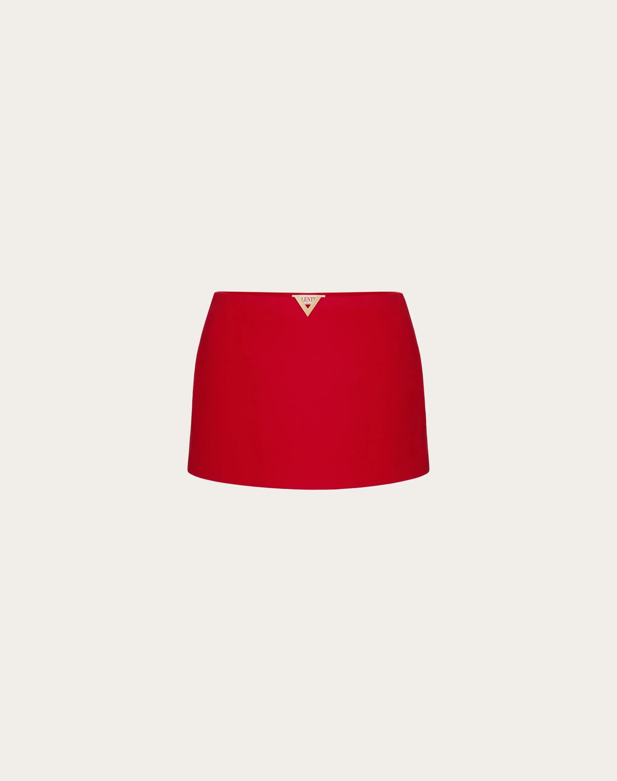 MINIGONNA IN TEXTURE DOUBLE CREPE