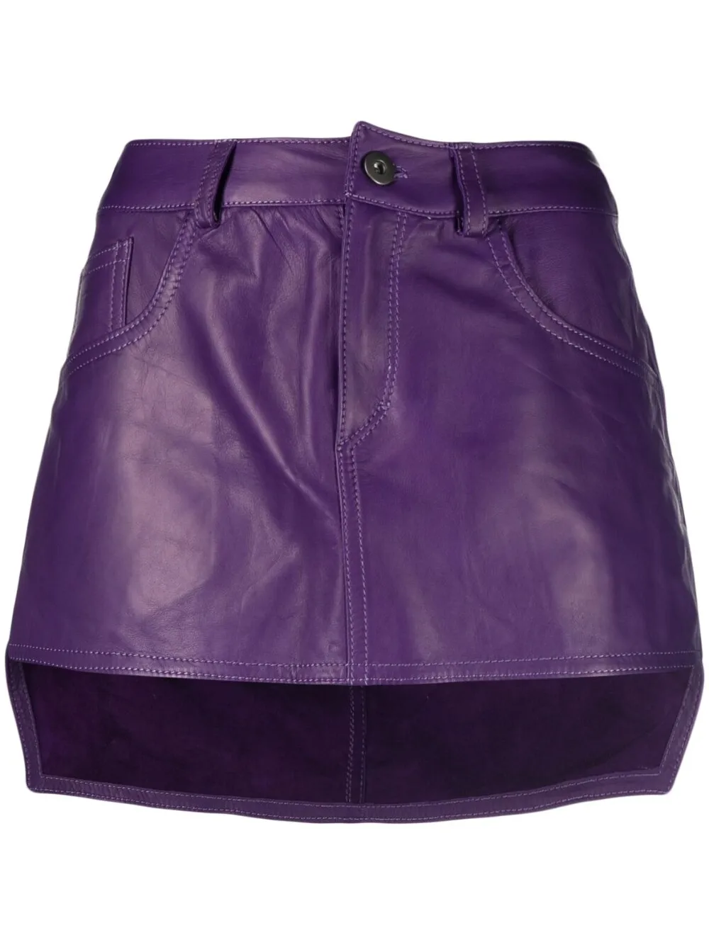 Minigonna  in viola - donna