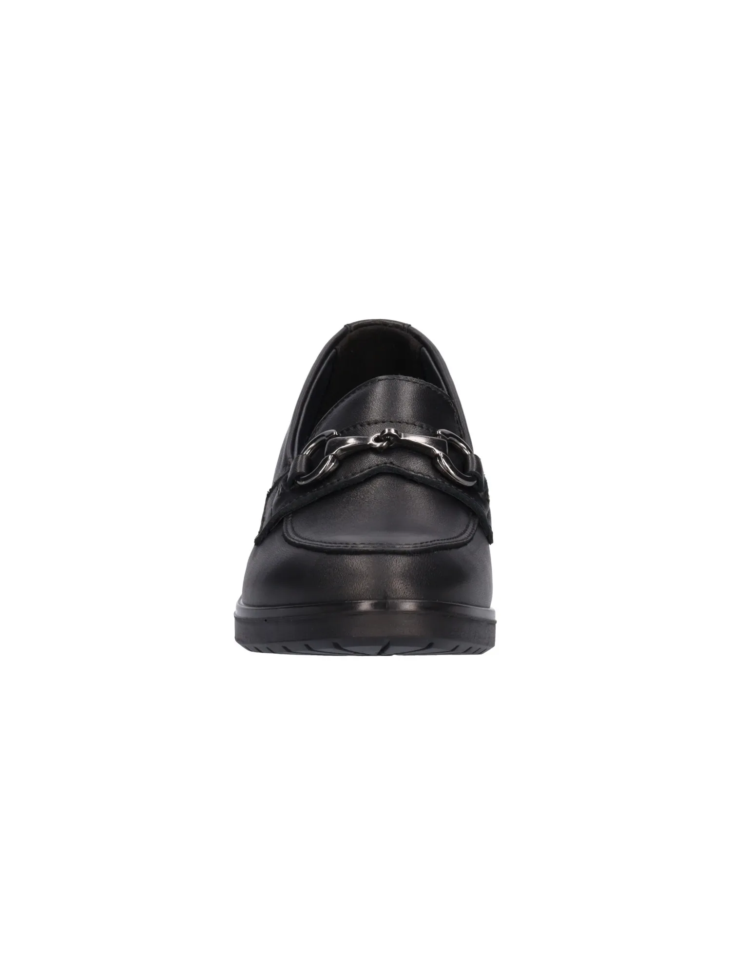 Mocassino tacco largo Enval Soft da donna nero
