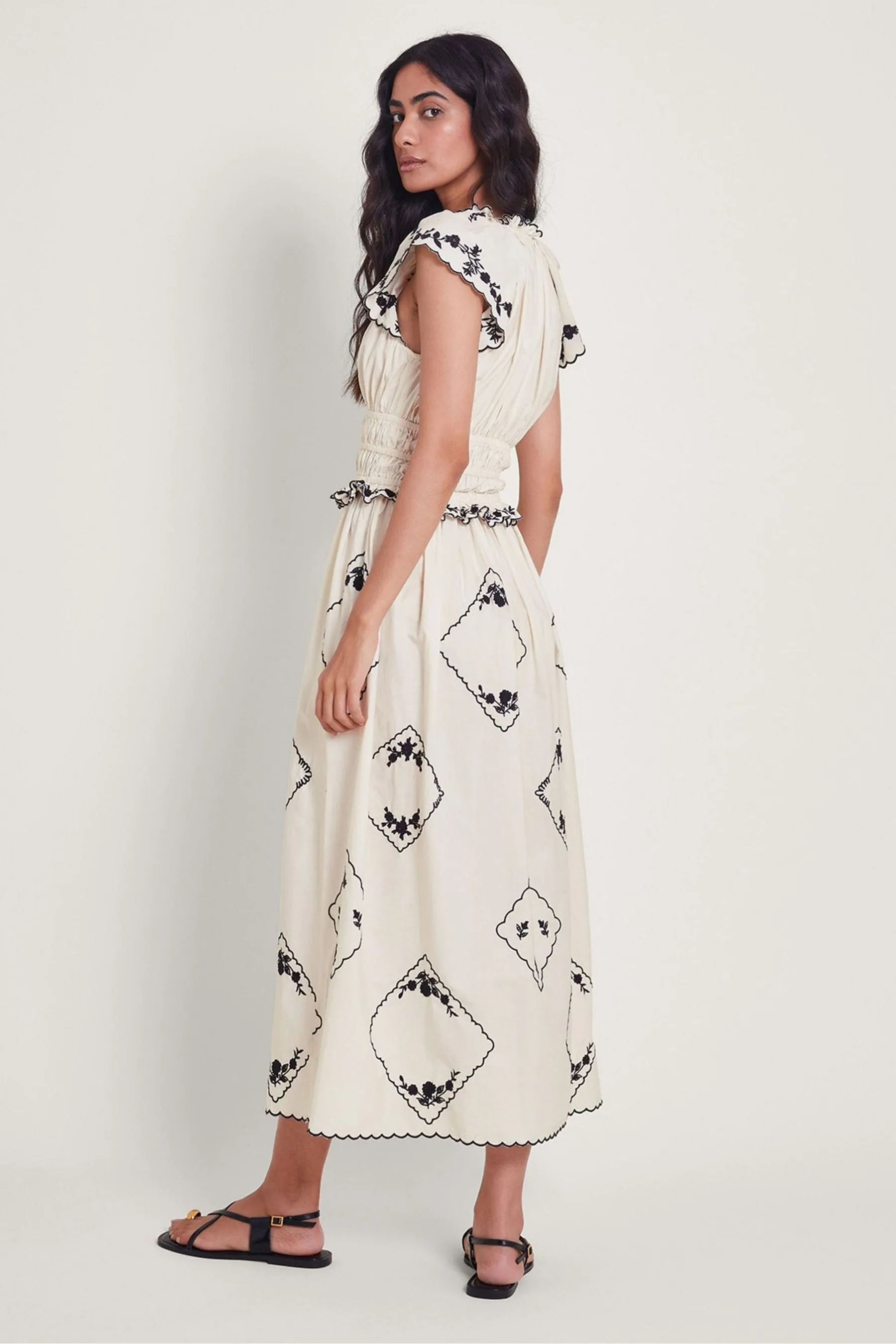 Monsoon - Esther - Abito maxi ricamato