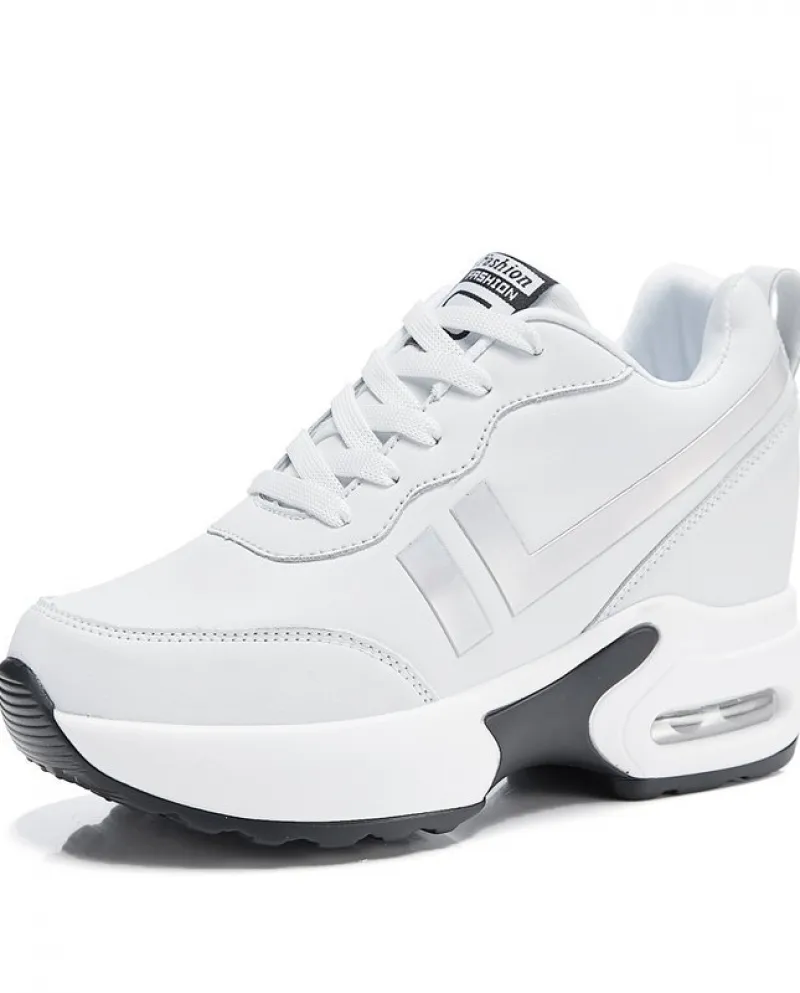 New Fashion Altezza interna Aumenta scarpe da donna Scarpe casual Fondo spesso