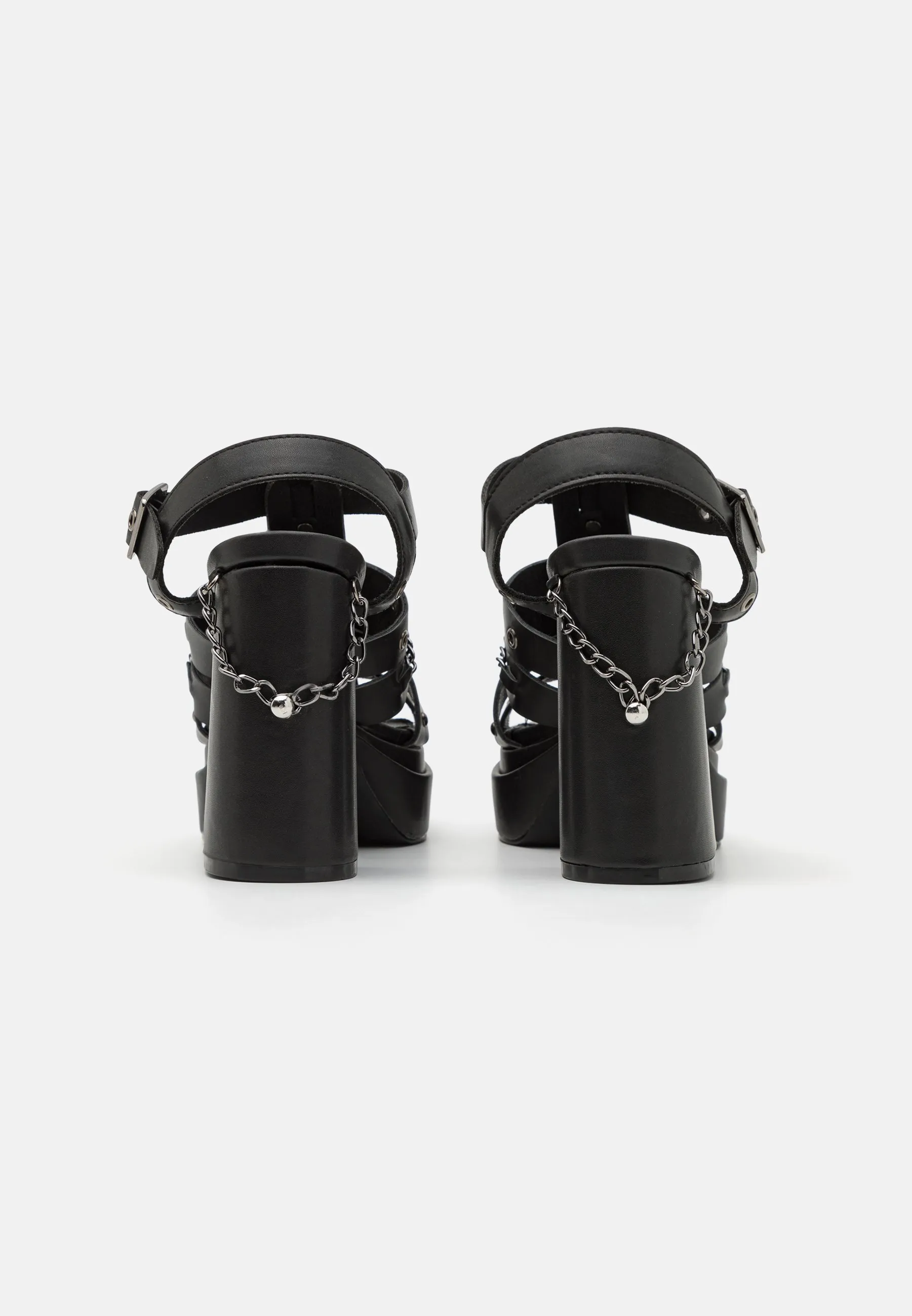 NOCTURNAL VOICES SPIKED PLATFORM - Sandali con tacco