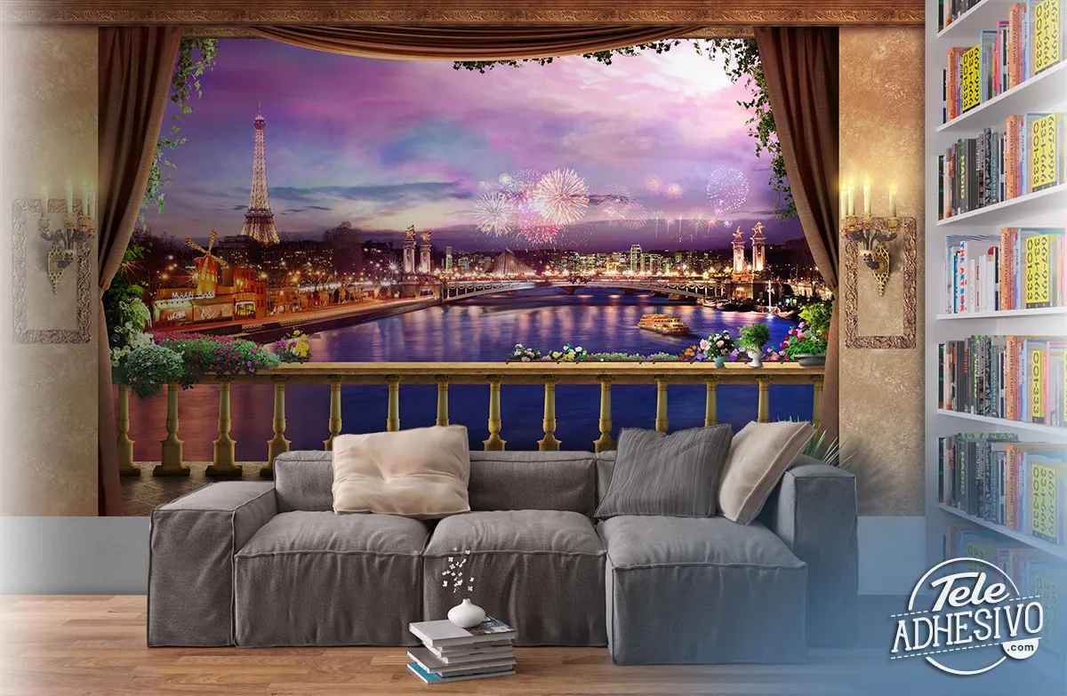 Notte a Parigi - MURALES
