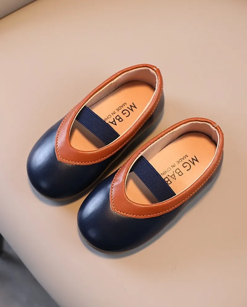 Nuove scarpe in pelle per ragazze Scarpe da principessa per bambini con fondo morbido sottile estivo Scarpe casual per bambini