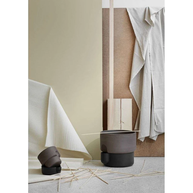Oasis Vaso Fiori Medio Nero/Marrone - Northern | Acquista online