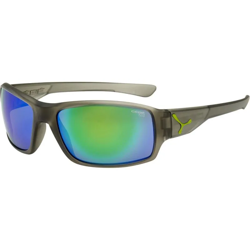 Occhiali da sole Cébé Haka (Grey Lime Translucent Matte Zone Grey Cat.3 Green)