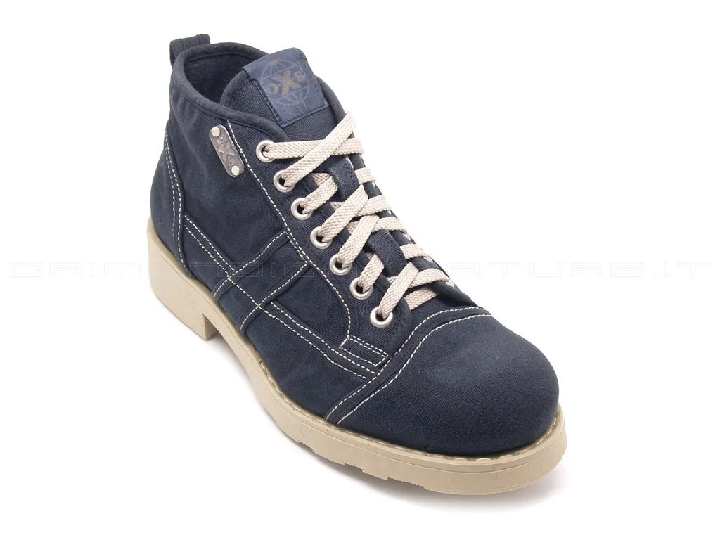 Oxs frank scarponcini in tela blu