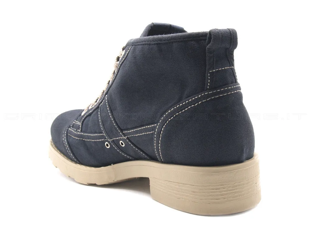 Oxs frank scarponcini in tela blu