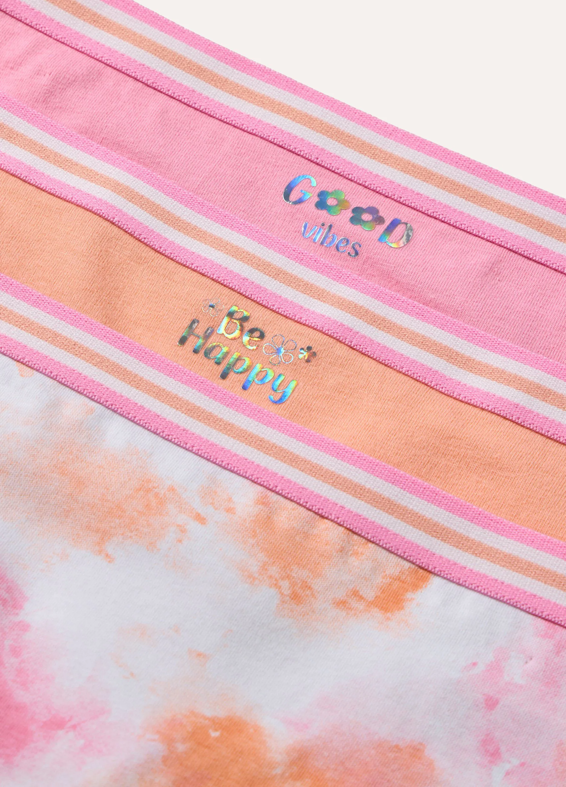 Pack 3 culotte in cotone stretch ragazza