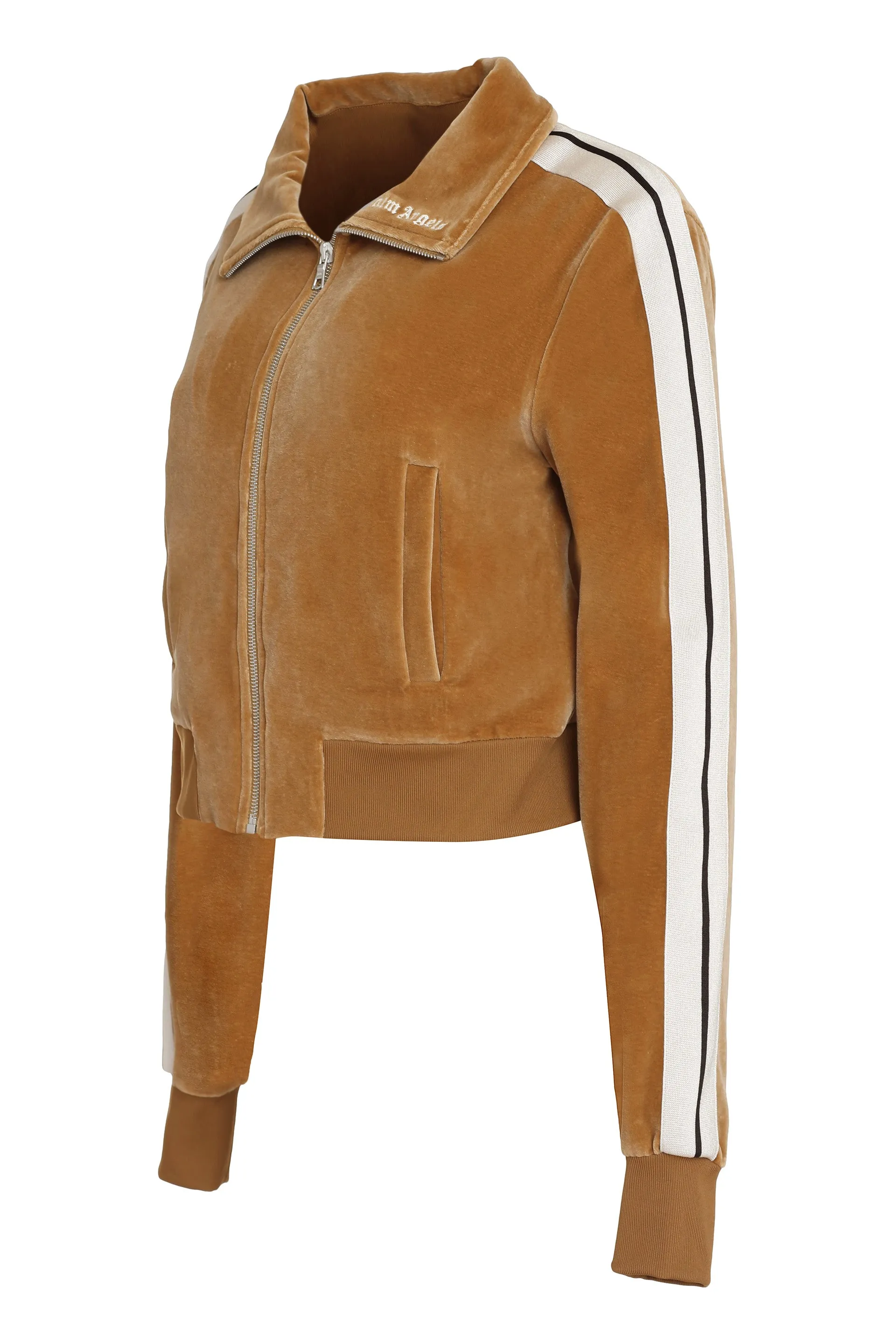 Palm Angels Felpa con chiusura zip