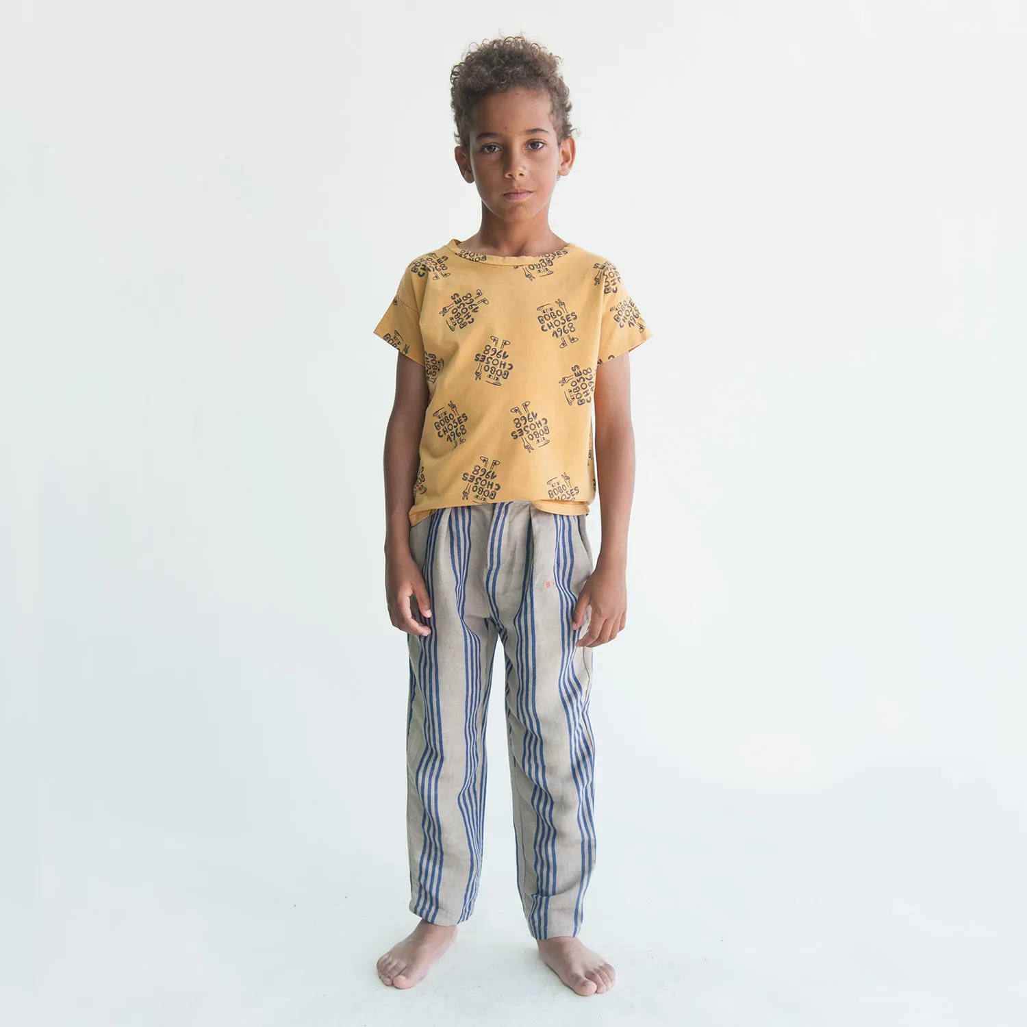 Pantalone A Righe Bambino