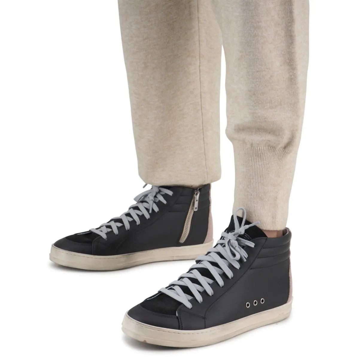 Pantalone In Maglia Con Polsino