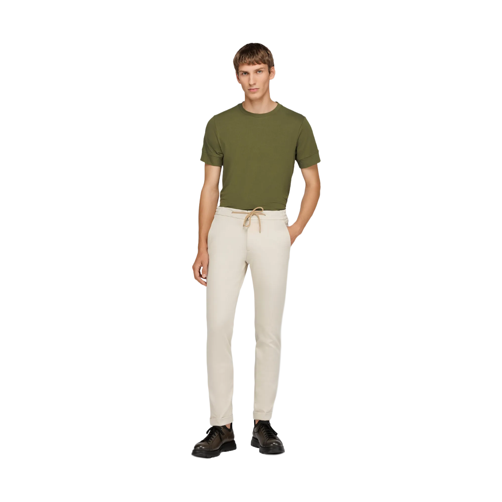 Pantalone Tuta Beige