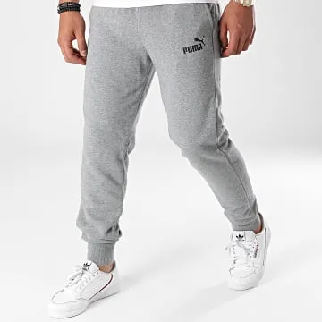 Pantaloni da jogging con logo Essentials 586716 Grigio erica