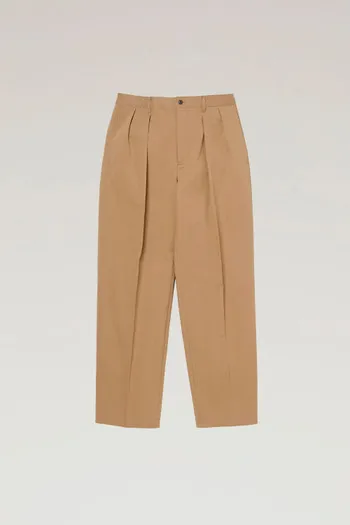 Pantaloni in Cavalry twill di misto cotone                                                                                Beige