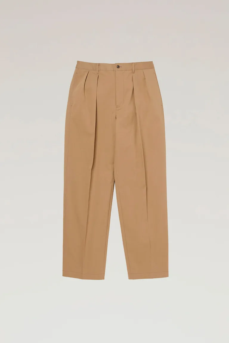 Pantaloni in Cavalry twill di misto cotone                                                                                Beige