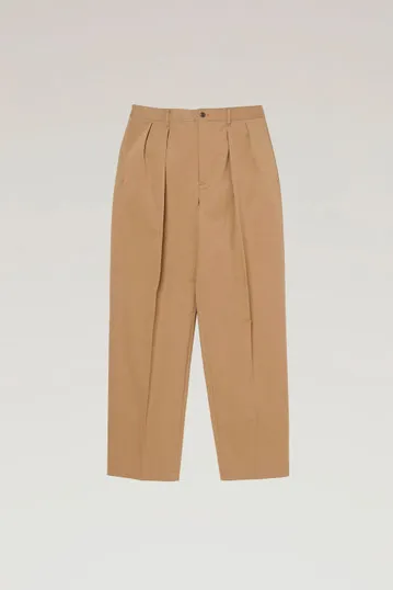 Pantaloni in Cavalry twill di misto cotone                                                                                Beige
