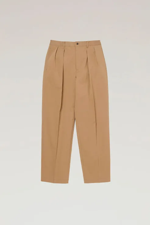 Pantaloni in Cavalry twill di misto cotone                                                                                Beige