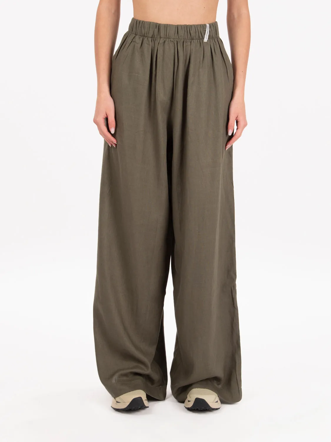 Pantaloni larghi Mappamondo militare