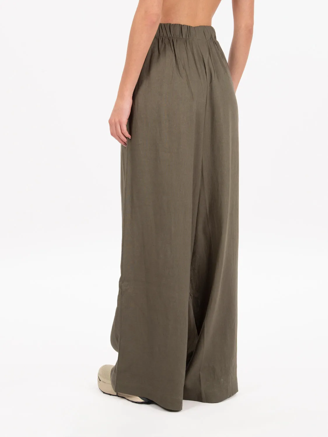 Pantaloni larghi Mappamondo militare