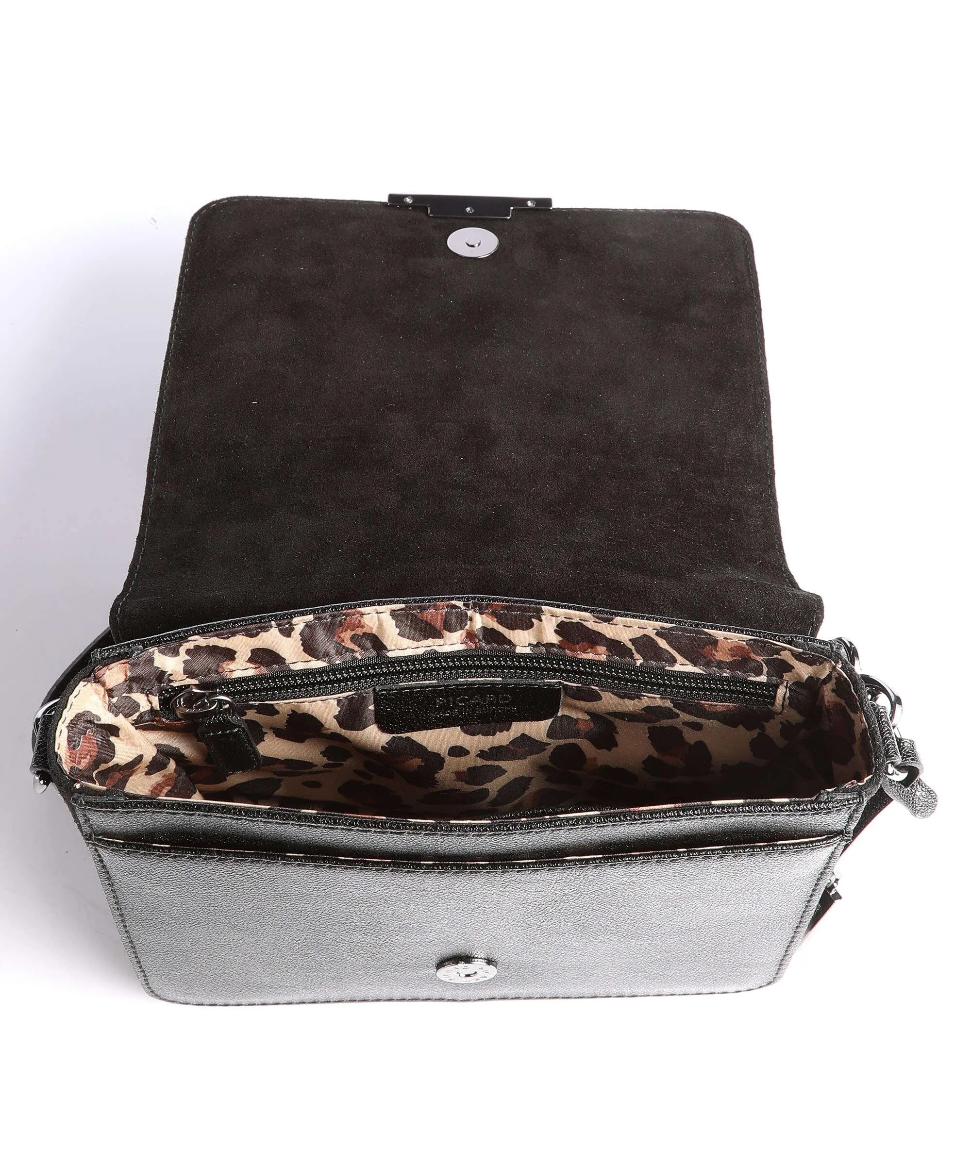  Picard Marie Borsa a tracolla pelle di vacchetta finemente grana nero  