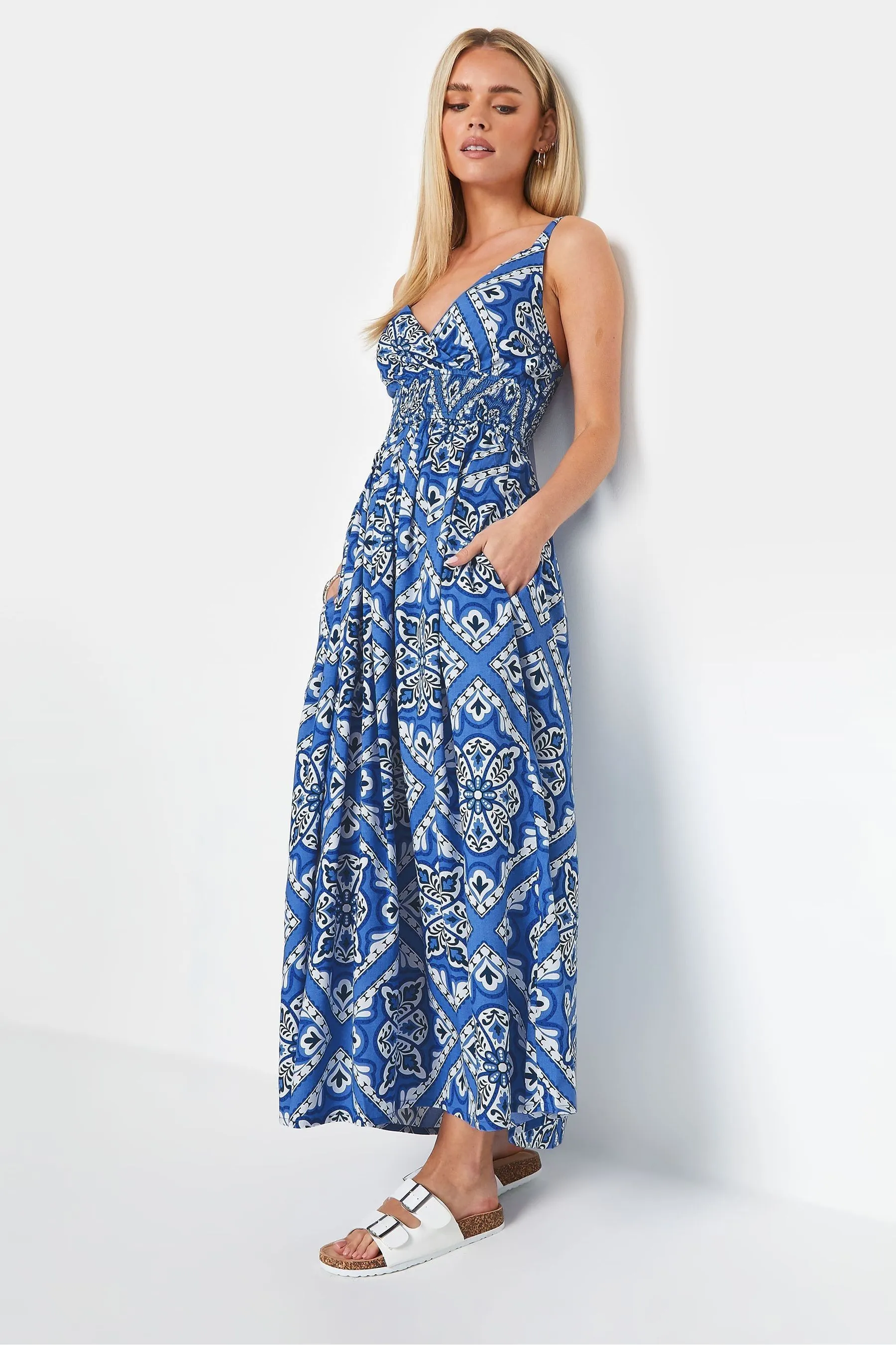 PixieGirl Petite - Abito maxi con Stampa fantasia