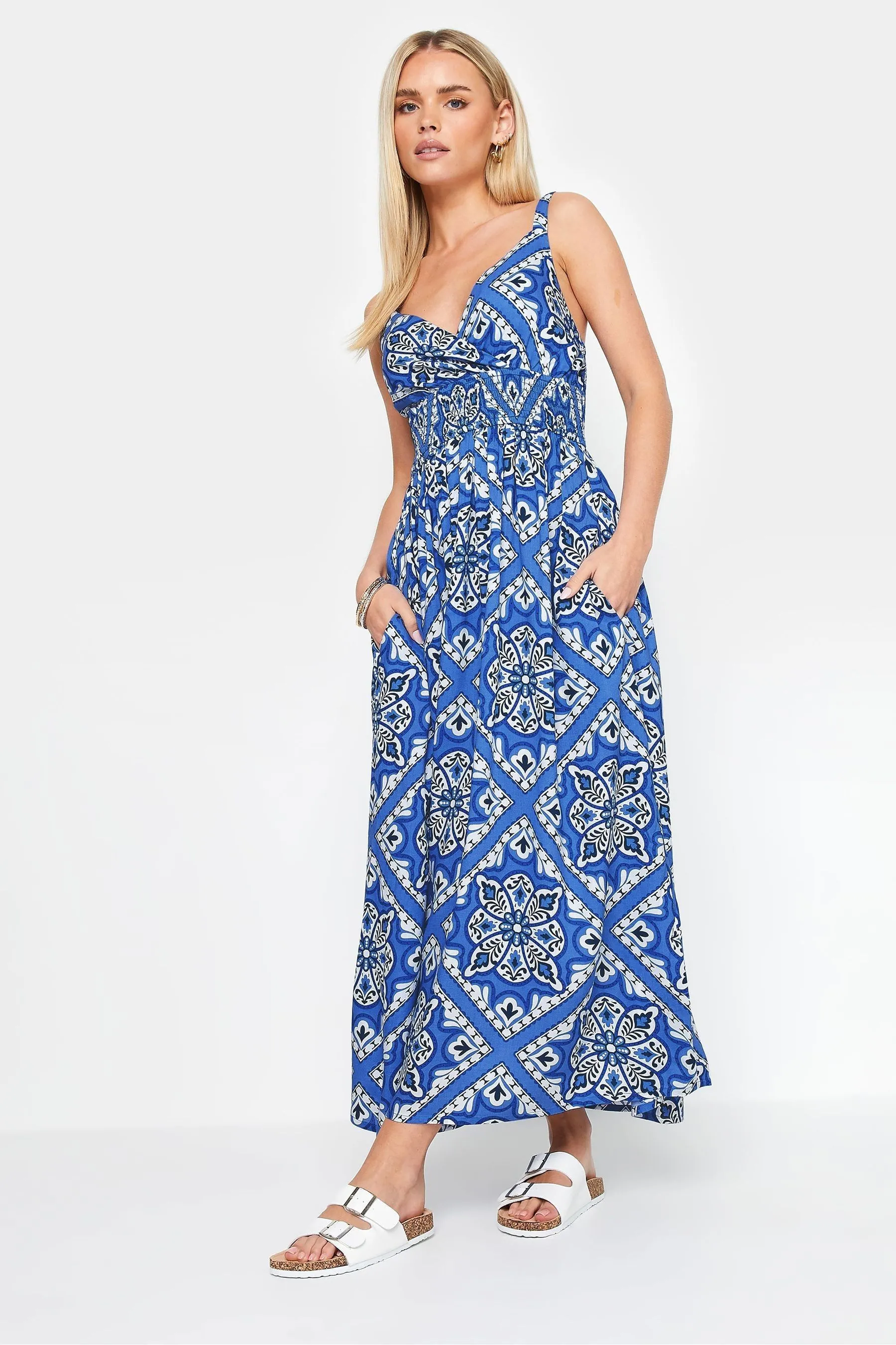 PixieGirl Petite - Abito maxi con Stampa fantasia