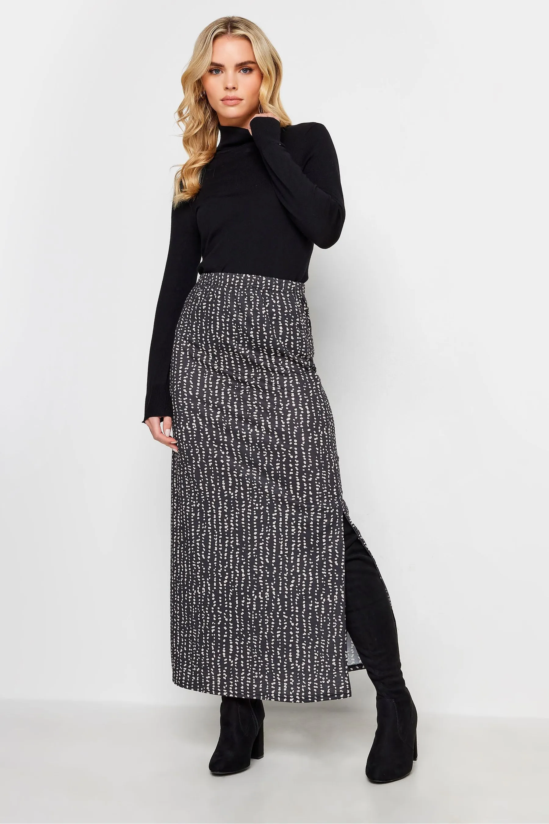 PixieGirl Petite - Gonna maxi con Stampa maculata