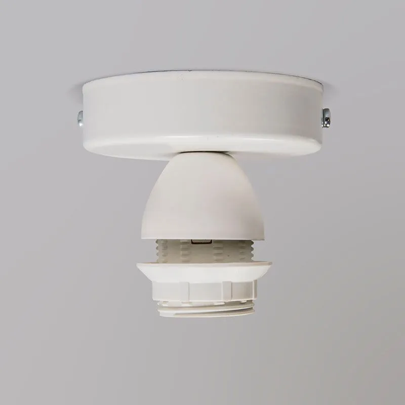 Plafoniera con paralume 'Ton 40 R 2' moderna blu/metallo - adatta per LED / interna