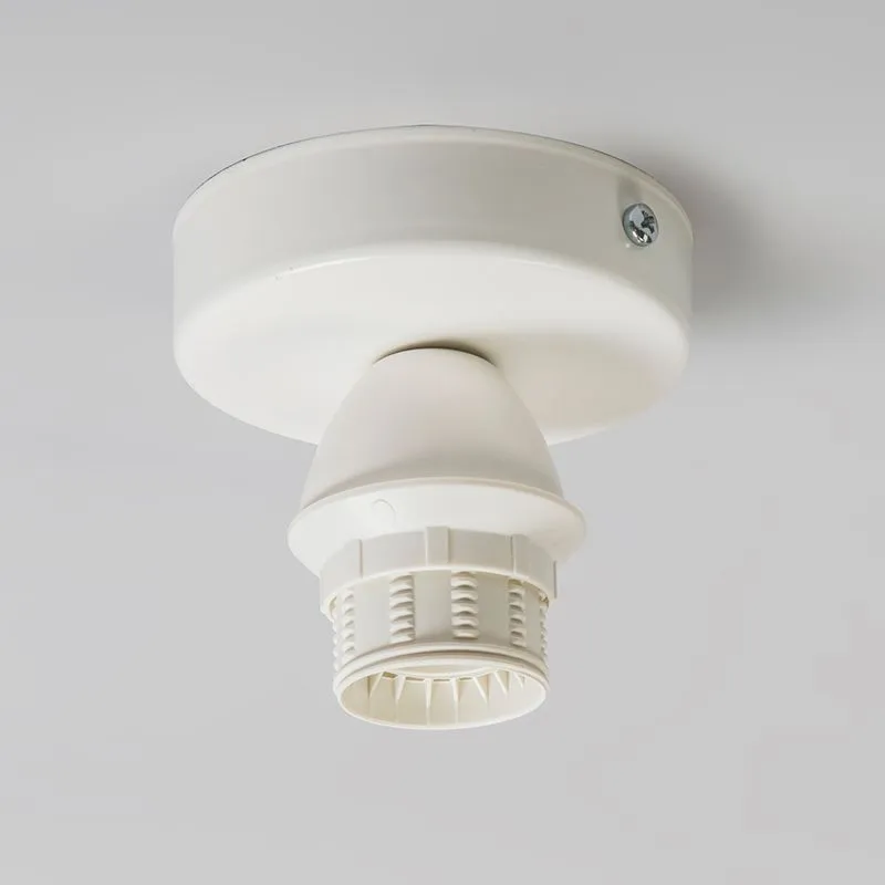 Plafoniera con paralume 'Ton 40 R 2' moderna blu/metallo - adatta per LED / interna