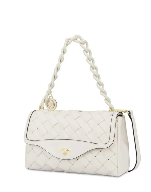 POLLINI - Borsa con intreccio