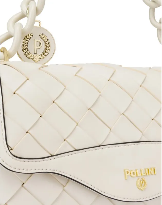 POLLINI - Borsa con intreccio