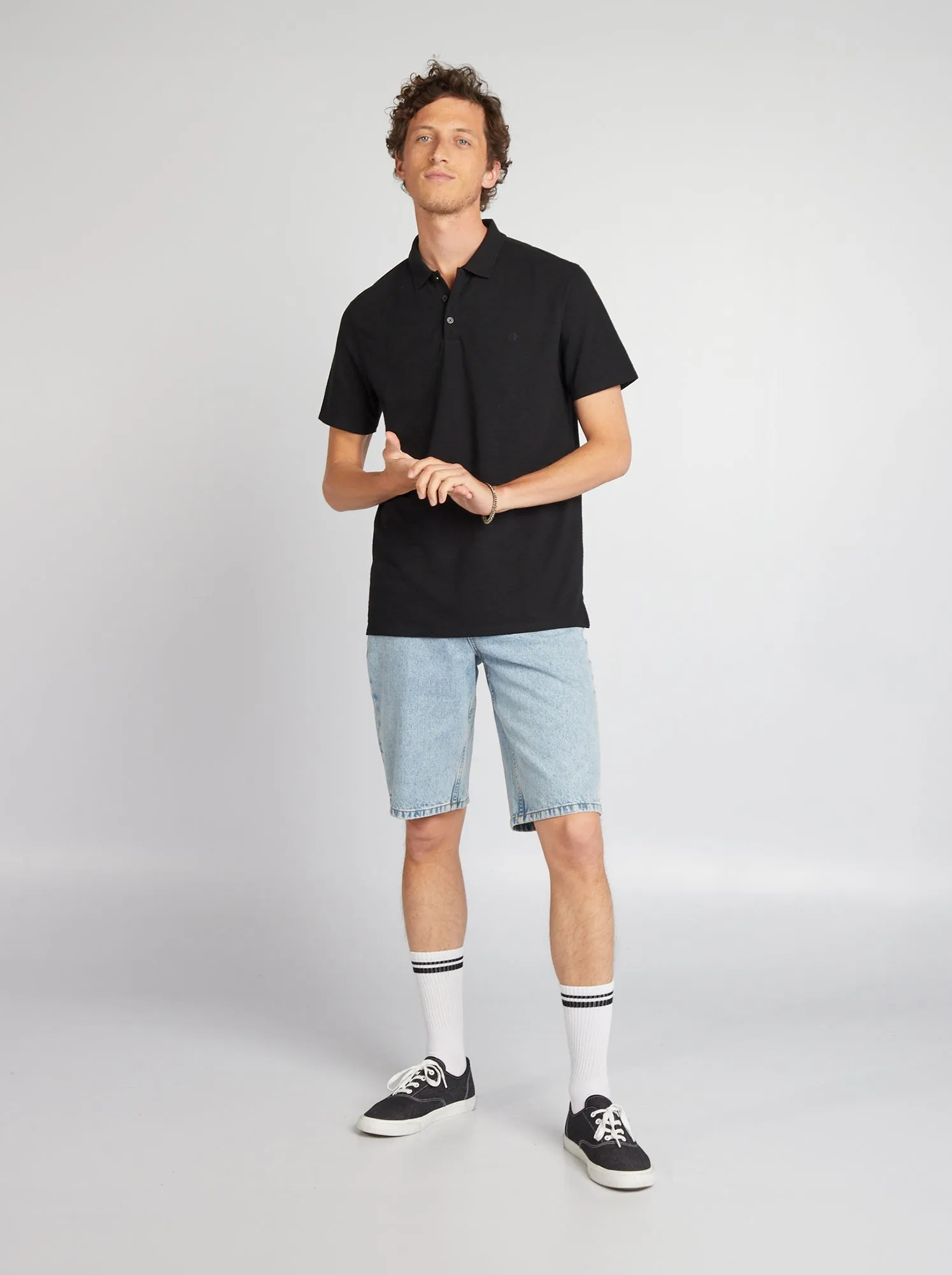 Polo a maniche corte Regular fit - nero