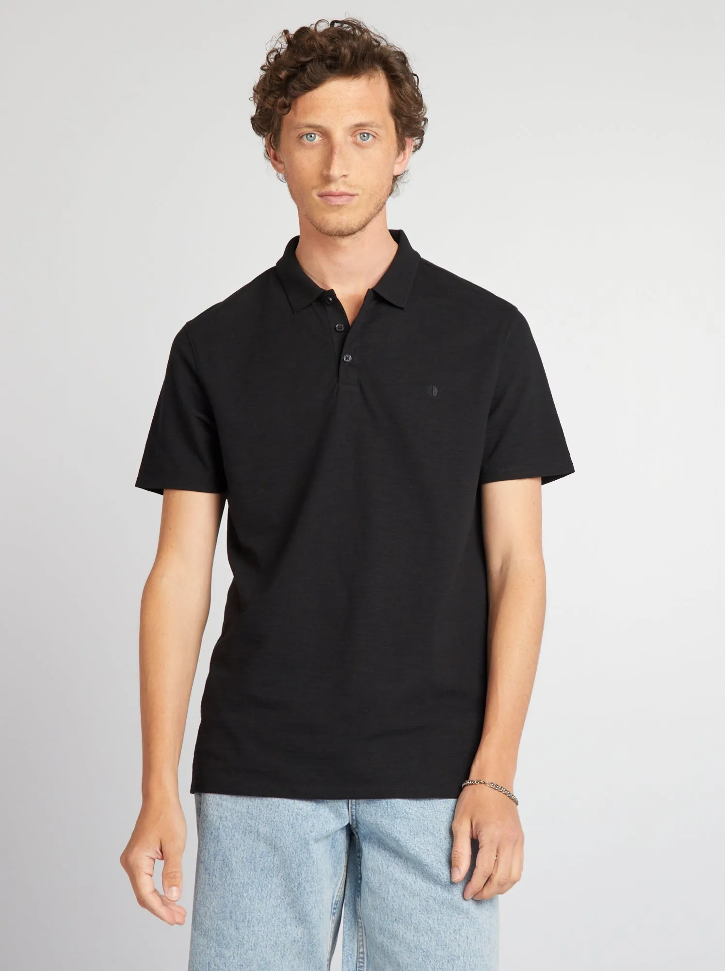 Polo a maniche corte Regular fit - nero