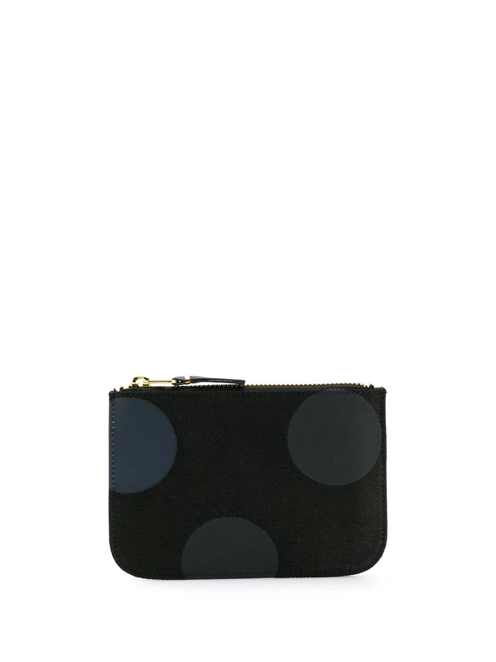 Portafoglio a pois con zip