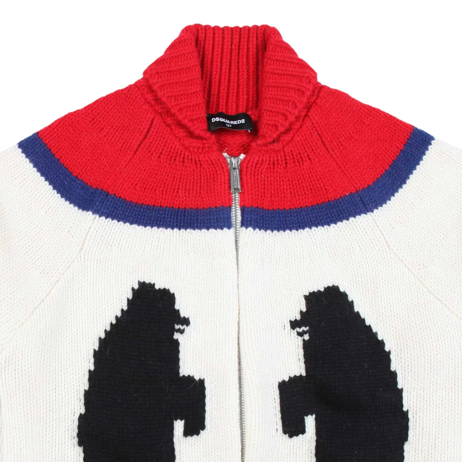 Pullover Unisex Multicolor Con Zip