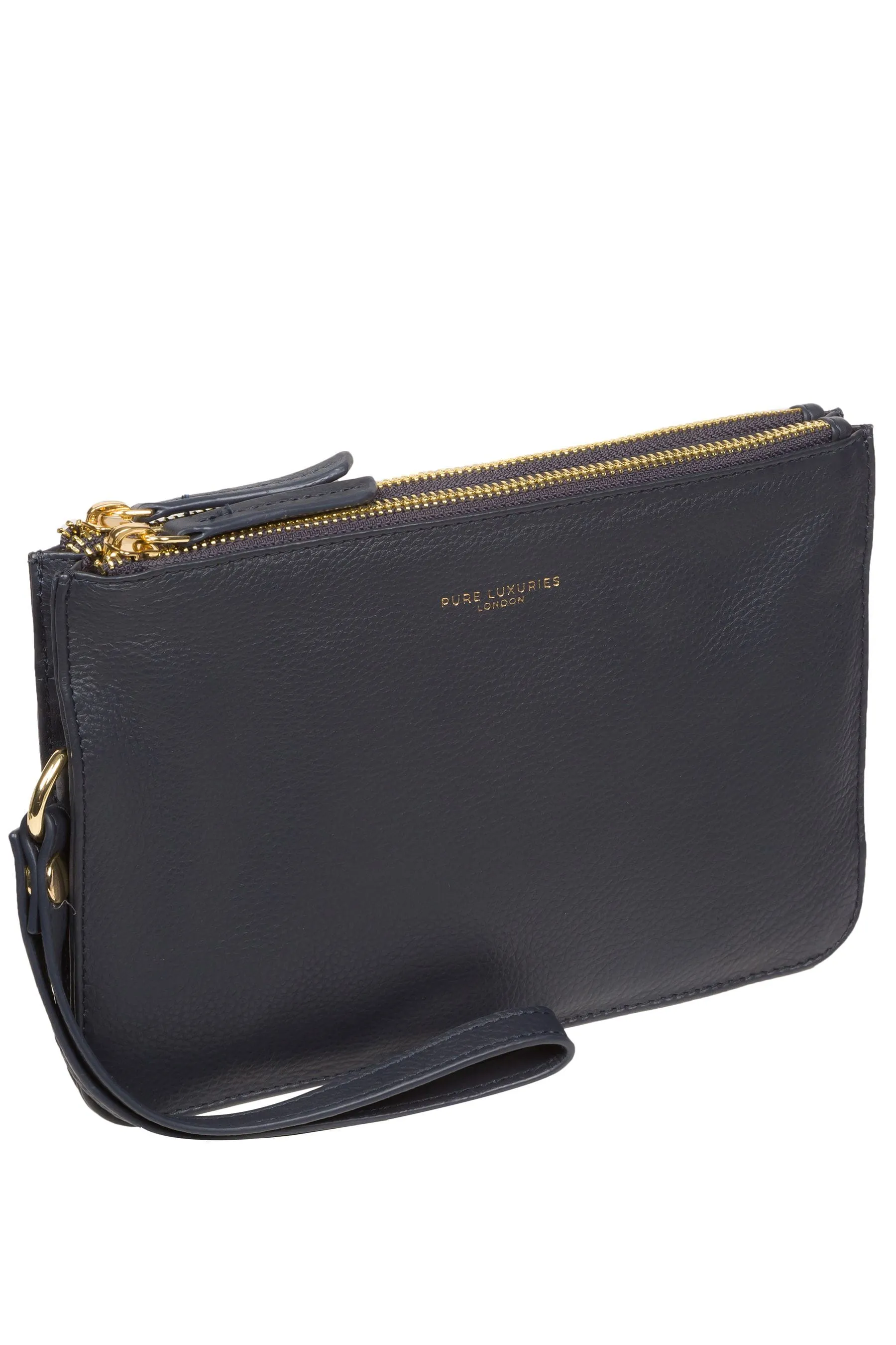 Pure Luxuries London - Addison - Borsa con pochette in pelle nappa