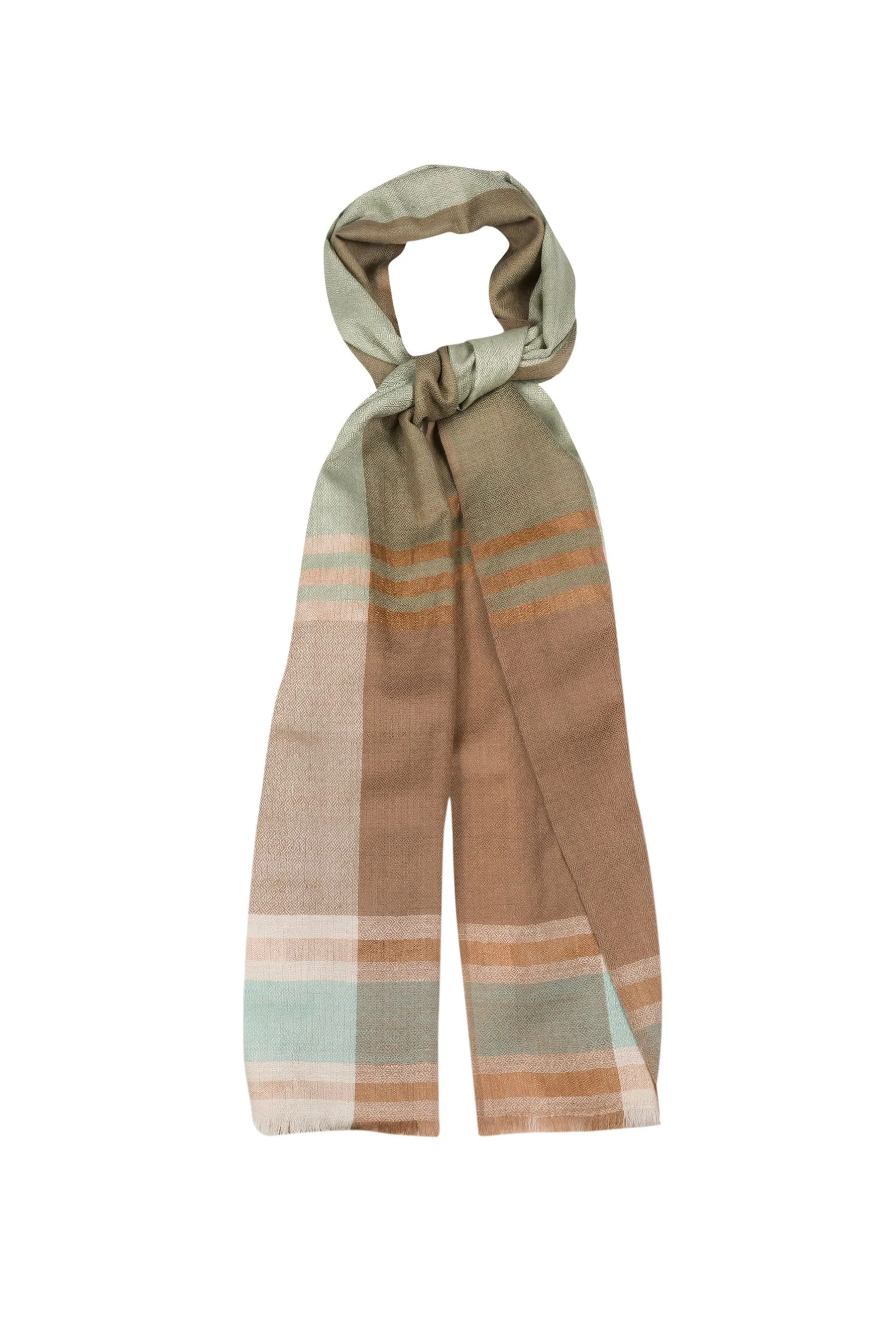 Pure Luxuries London - Asteris - Pashmina in cachemire e lana merino marrone chiaro