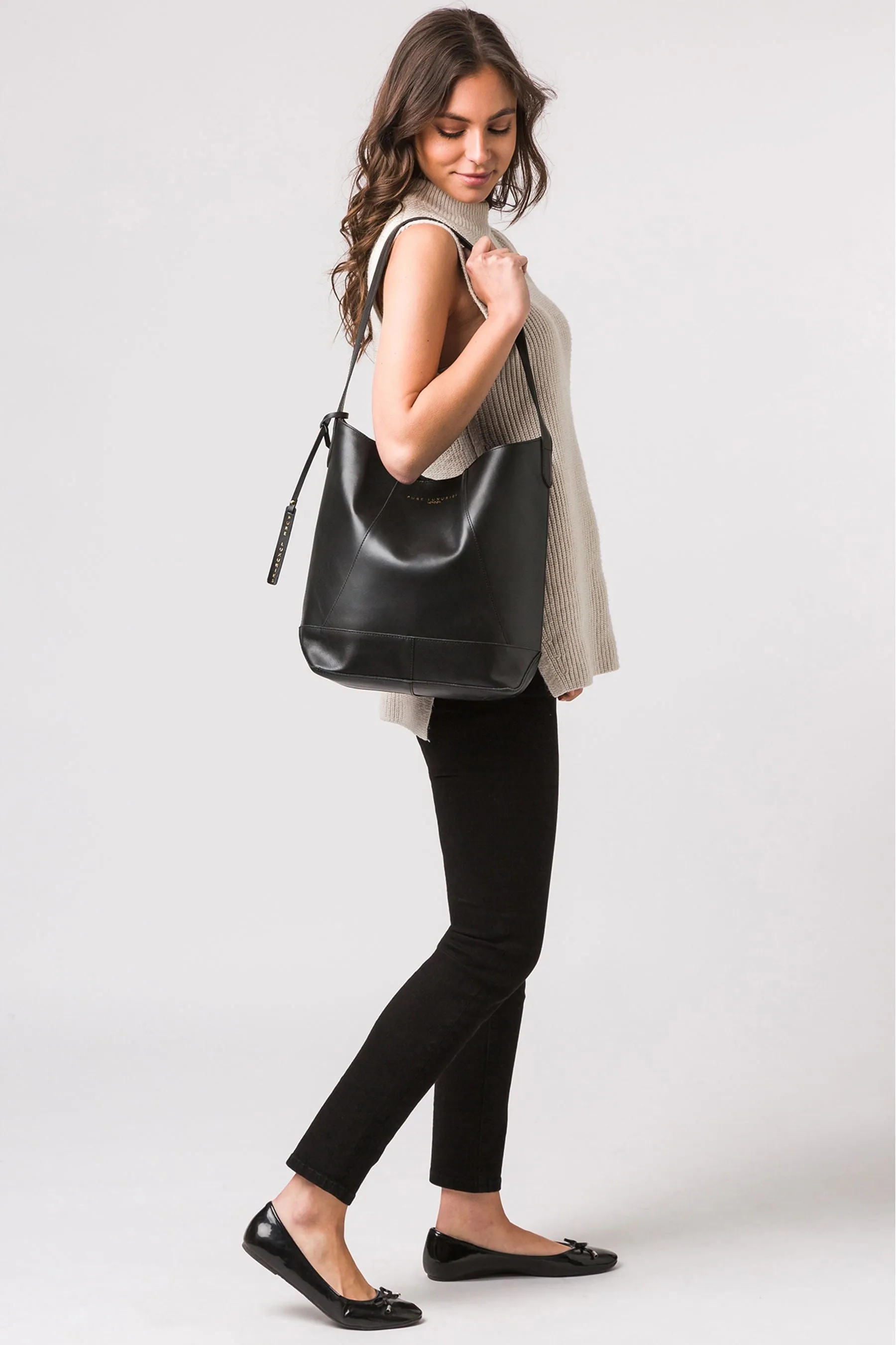 Pure Luxuries London - Tunbridge - Borsa in pelle